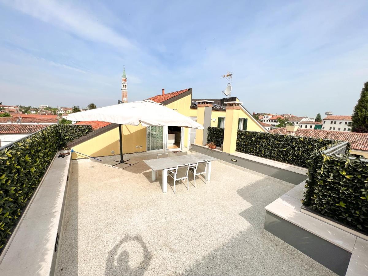 Erman House Mansarda Sulla Riviera Del Brenta Venezia Lägenhet Dolo Exteriör bild